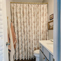 Custom Luxury Bathroom Curtains with Waterproof Layer-?-TWOPAGES CURTAINS