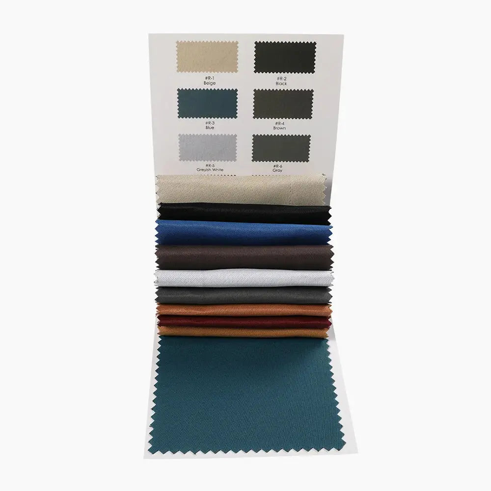 Regal Flame Retardant Curtain Fabric Sample Booklet 10 Colors