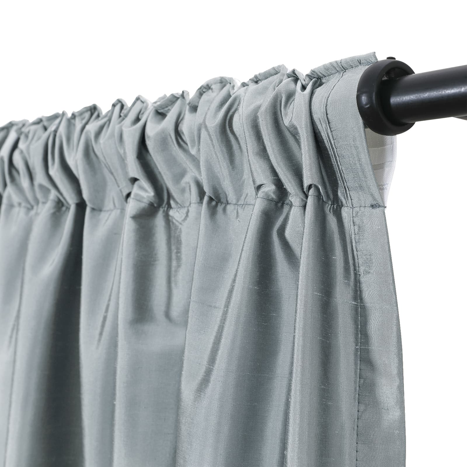 Selman Dupioni Silk Curtain Soft Top TWOPAGES
