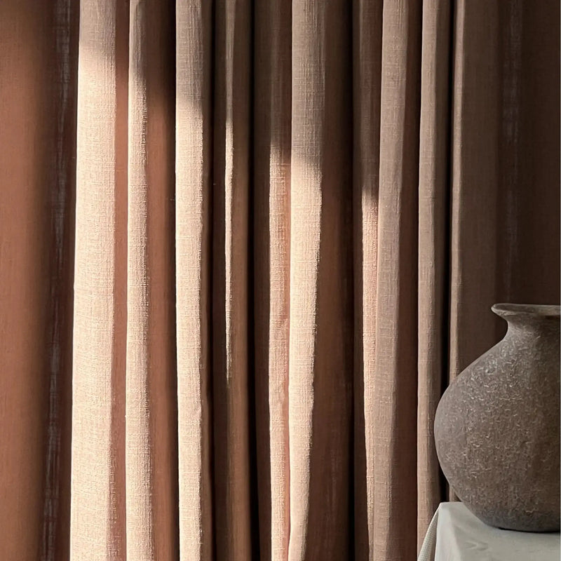 Liz Linen Drape Pleated-?-TWOPAGES