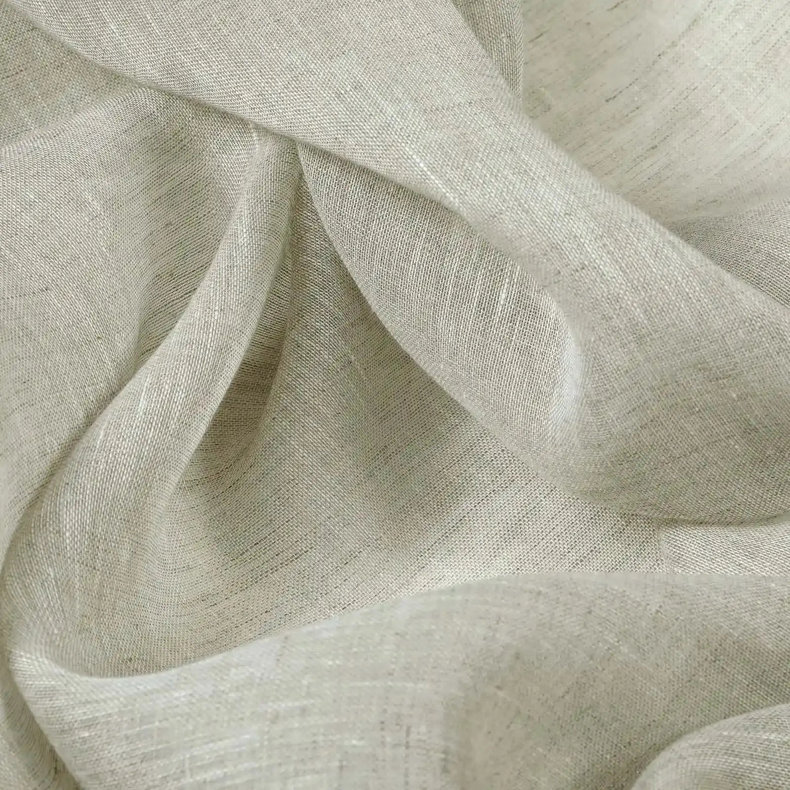 TWOPAGES Joy 100% European Flax Linen Sheer Curtain Soft Top-?-TWOPAGES