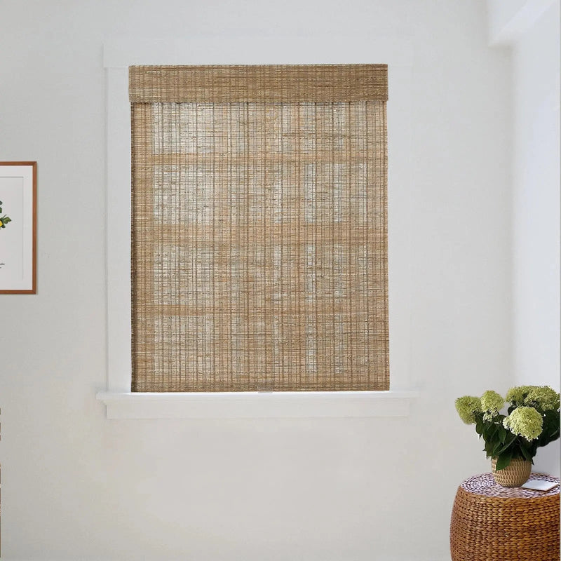 Natural Jute Bamboo Woven Blind - Cinnamon TWOPAGES CURTAINS