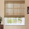 Natural Jute Bamboo Woven Blind - Bark TWOPAGES CURTAINS