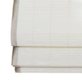 Natural Flax Bamboo Woven Blind - Eggshell TWOPAGES CURTAINS