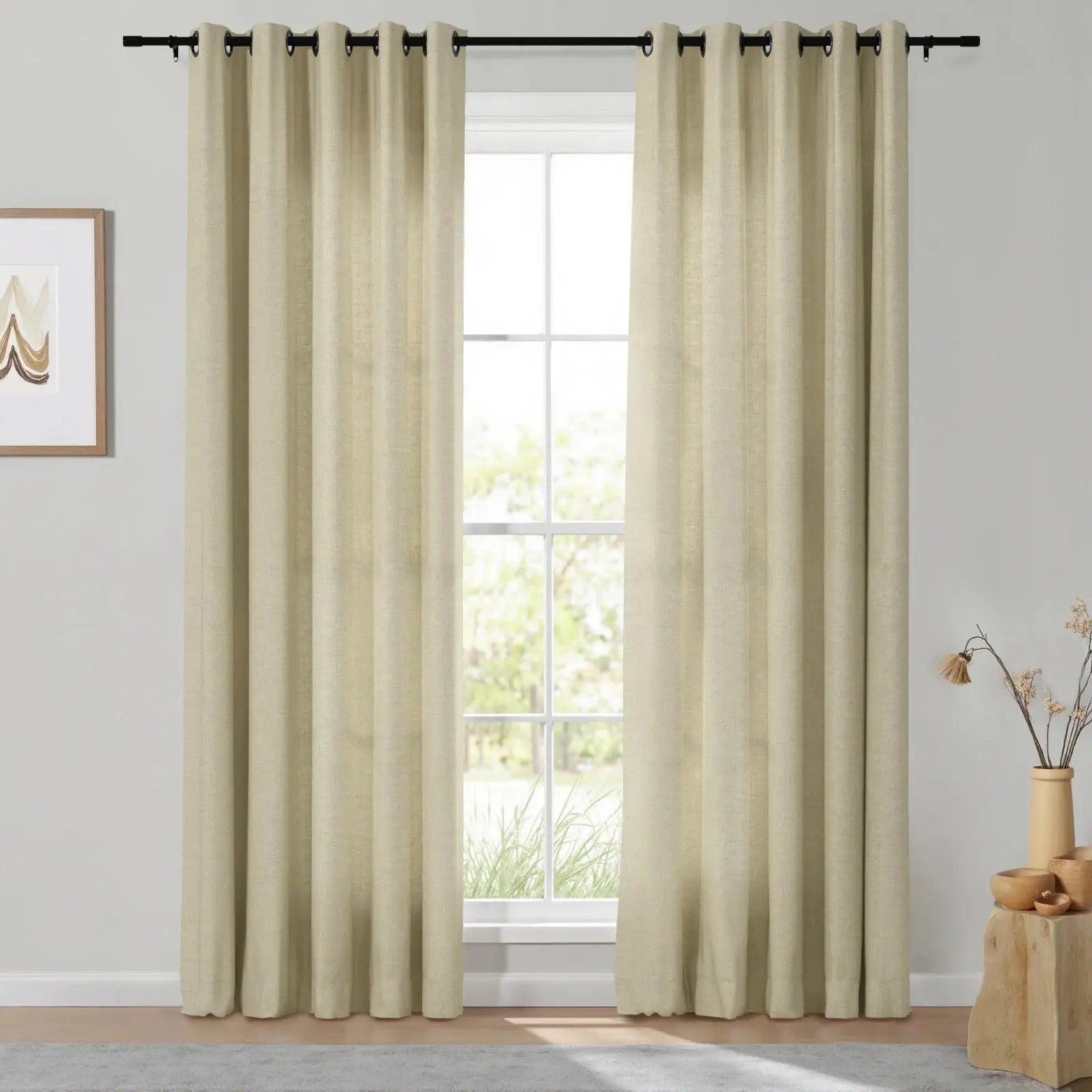 Isabella Heavyweight Cotton Drapery Grommet -TWOPAGES
