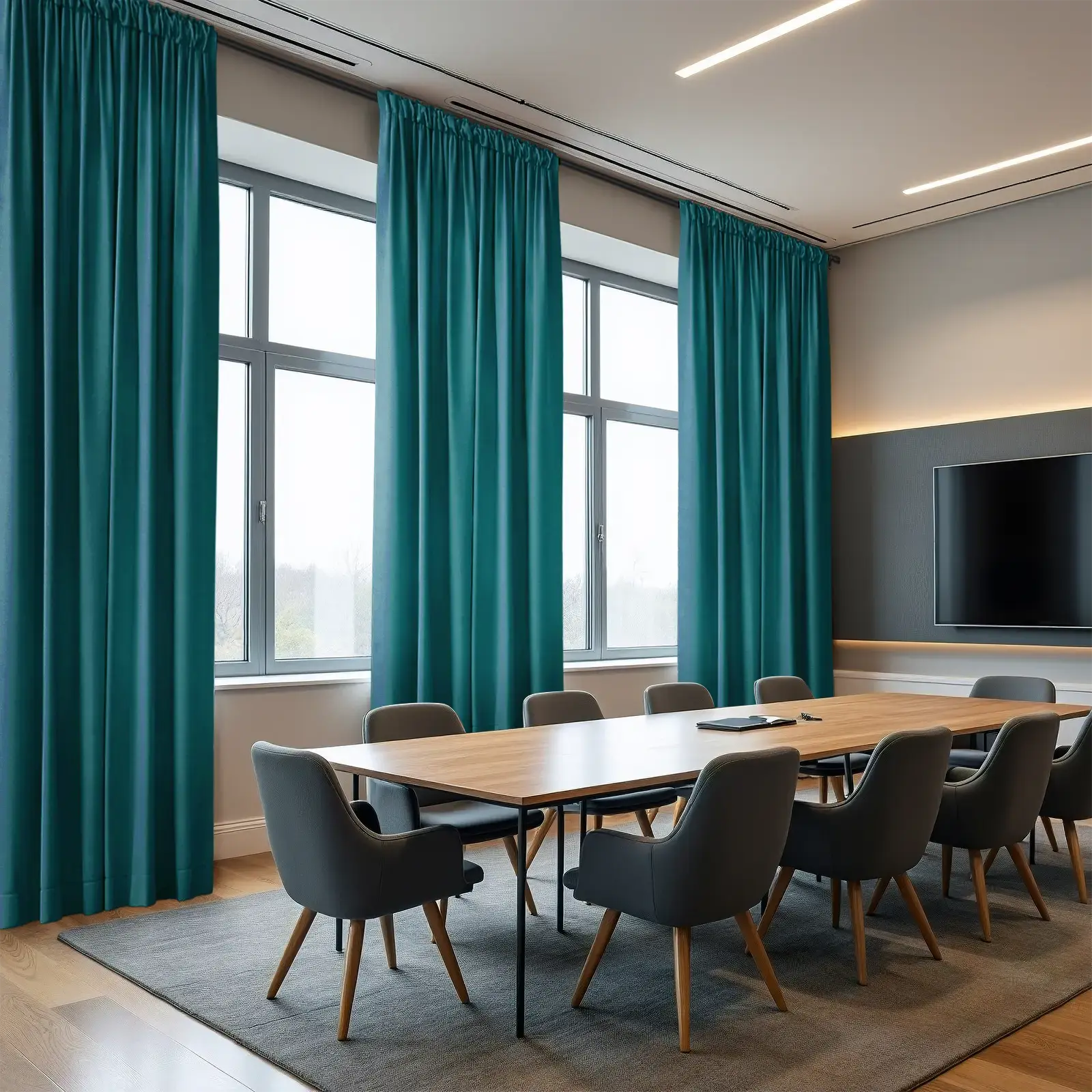 REGAL Fireproof Flame Retardant Curtain Soft Top -TWOPAGES