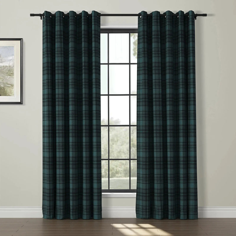 Sara Le Print Linen Drapery Grommet TWOPAGES