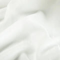 Florida Embossed White Semi Sheer Curtain Soft Top -TWOPAGES