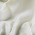 Florida Embossed White Semi Sheer Curtain Soft Top -TWOPAGES