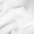 Florida Embossed White Semi Sheer Curtain Soft Top -TWOPAGES