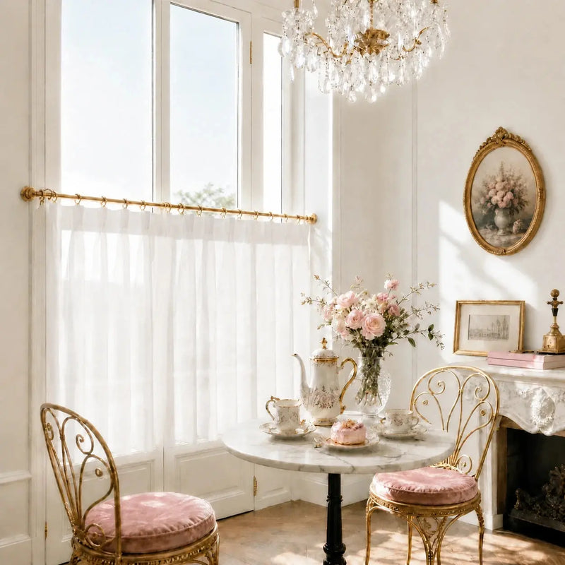 Liz Linen Pleated Cafe Curtains-?-TWOPAGES