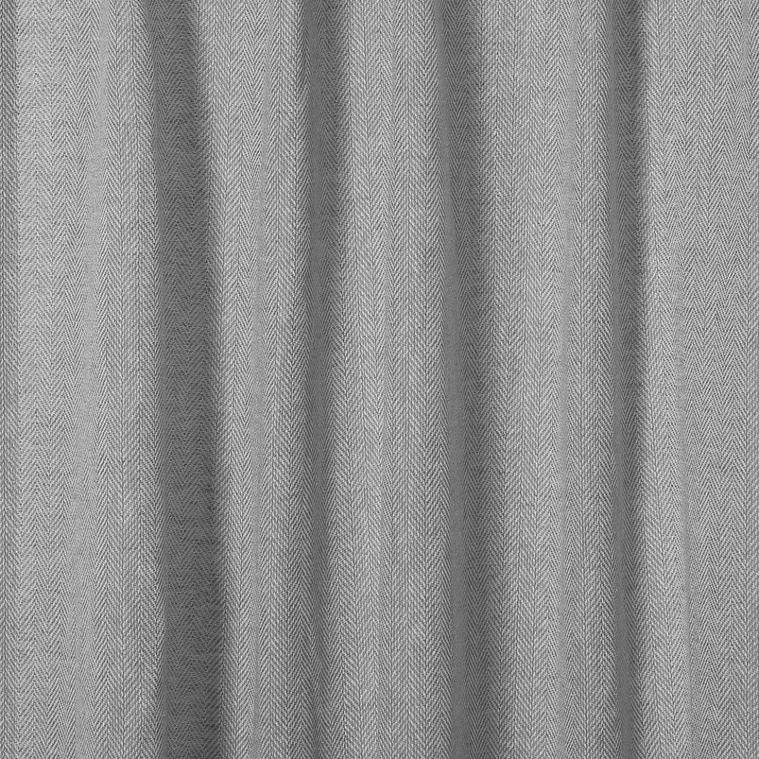 Ron Linen Herringbone Custom Curtain Pleated?-TWOPAGES