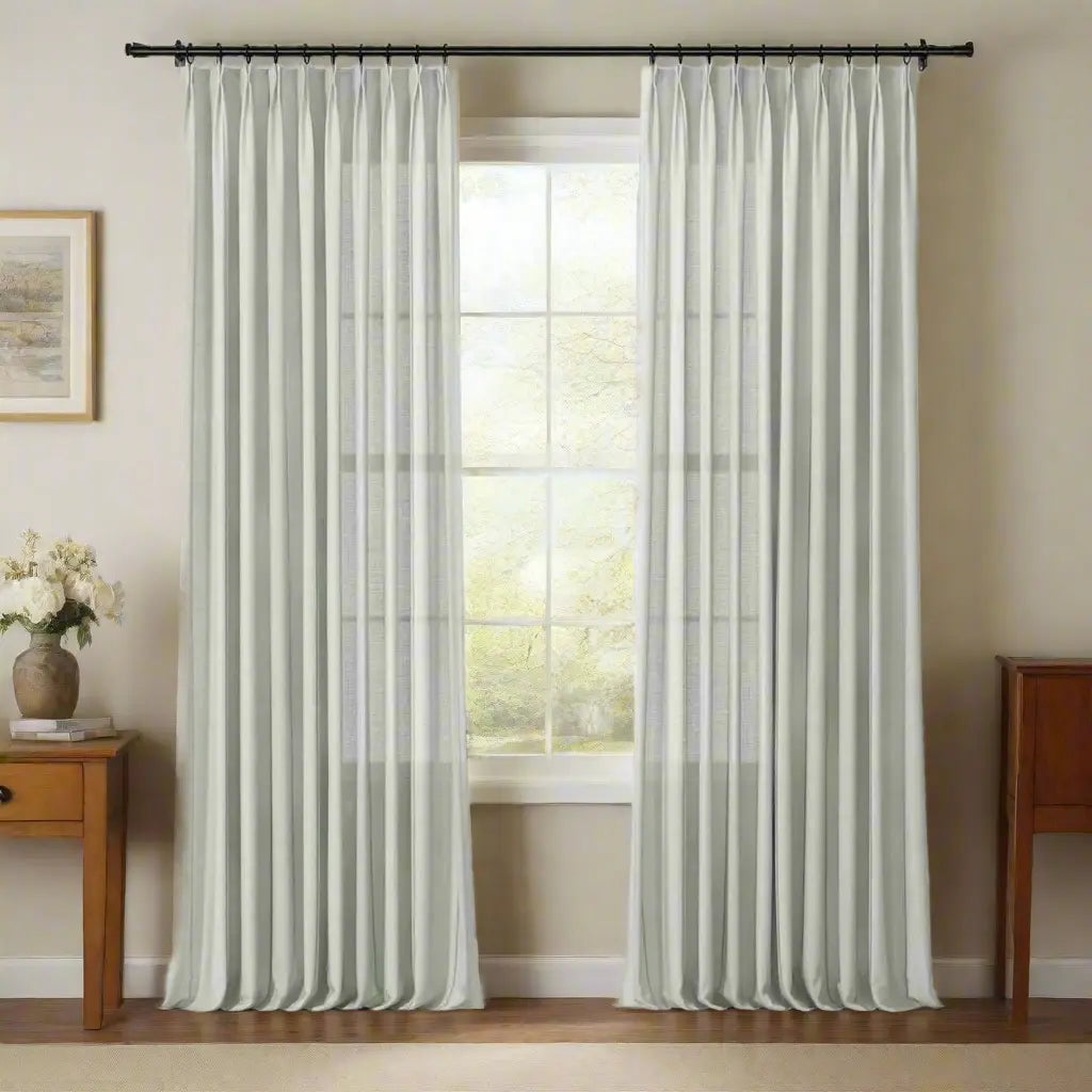 Holly Botanical Boho Drapery Pleated (52 inches Width Limit)?-TWOPAGES