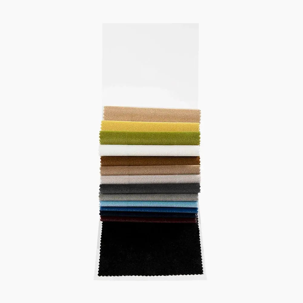 Tavis Posh Velvet Fabric Swatch Book 16 Colors