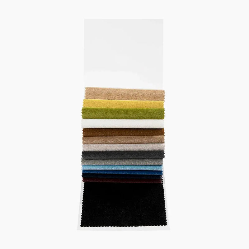 Tavis Posh Velvet Fabric Swatch Book 16 Colors