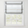 Tyrone Cordless Roman Shade with Border TWOPAGES