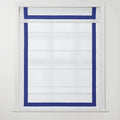 Tyrone Cordless Roman Shade with Border TWOPAGES