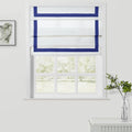 Tyrone Cordless Roman Shade with Border TWOPAGES