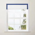 Tyrone Roman Shade with Border Cord Lift -TWOPAGES