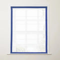Tyrone Roman Shade with Border Cord Lift -TWOPAGES