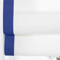 Tyrone Roman Shade with Border Cord Lift -TWOPAGES