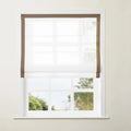 Tyrone Roman Shade with Border Cord Lift -TWOPAGES