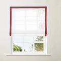 Tyrone Roman Shade with Border Cord Lift -TWOPAGES