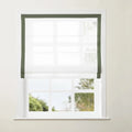Tyrone Roman Shade with Border Cord Lift -TWOPAGES