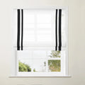 Tyrone Roman Shade with Border Cord Lift -TWOPAGES