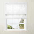 Tyrone Cordless Roman Shade with Border -TWOPAGES
