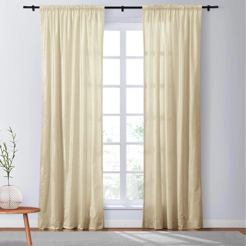 Veda Luster Cotton Velvet Drapery Soft Top TWOPAGES