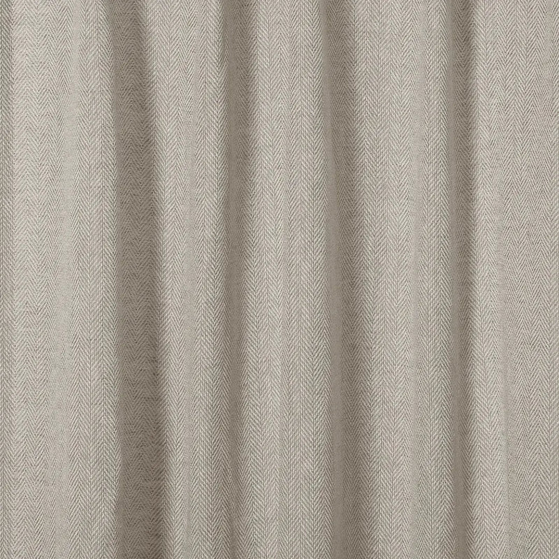 Ron Linen Herringbone Custom Curtain Pleated?-TWOPAGES
