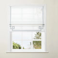 Tyrone Cordless Roman Shade with Border -TWOPAGES