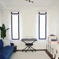 Tyrone Cordless Roman Shade with Border -TWOPAGES