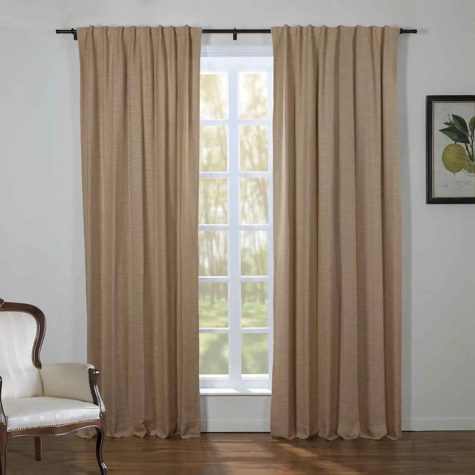 Kyla Linen Blend Drapery Soft Top TWOPAGES