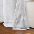 Kyla Lightweight Faux Linen Drapery Grommet TWOPAGES