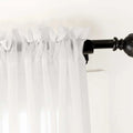 Scandina Solid Voile Sheer Curtain Soft Top TWOPAGES