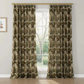 Sara Le x TWOPAGES Vintage Printed Linen Pleated Curtains