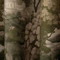 Sara Le x TWOPAGES Vintage Printed Linen Pleated Curtains
