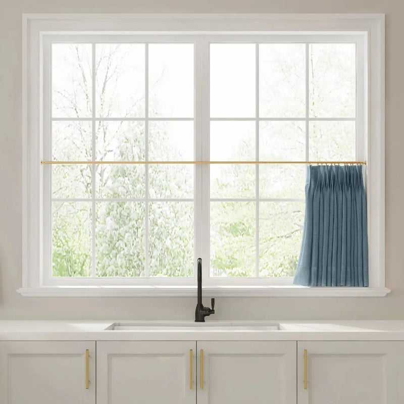 Liz Linen Pleated Cafe Curtains?-TWOPAGES