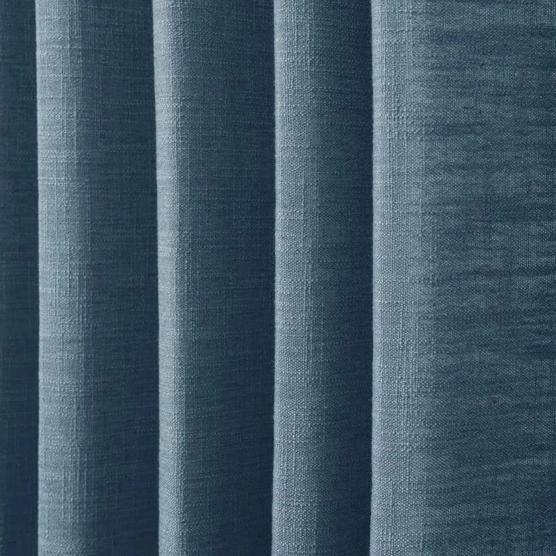 Liz Linen Pleated Cafe Curtains -TWOPAGES