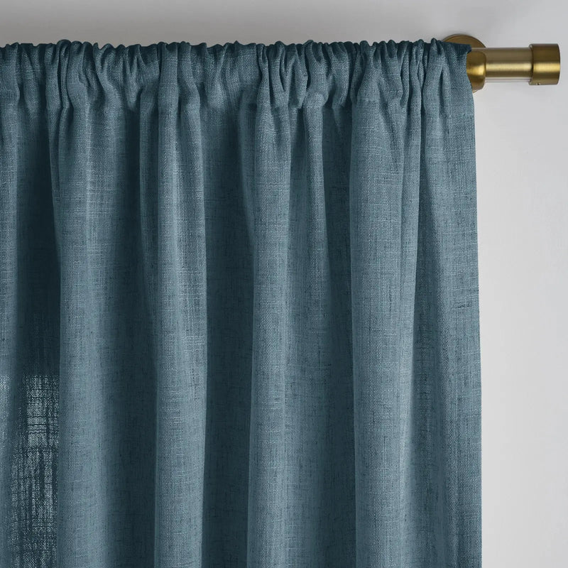 Liz Linen Drape Soft Top- -TWOPAGES