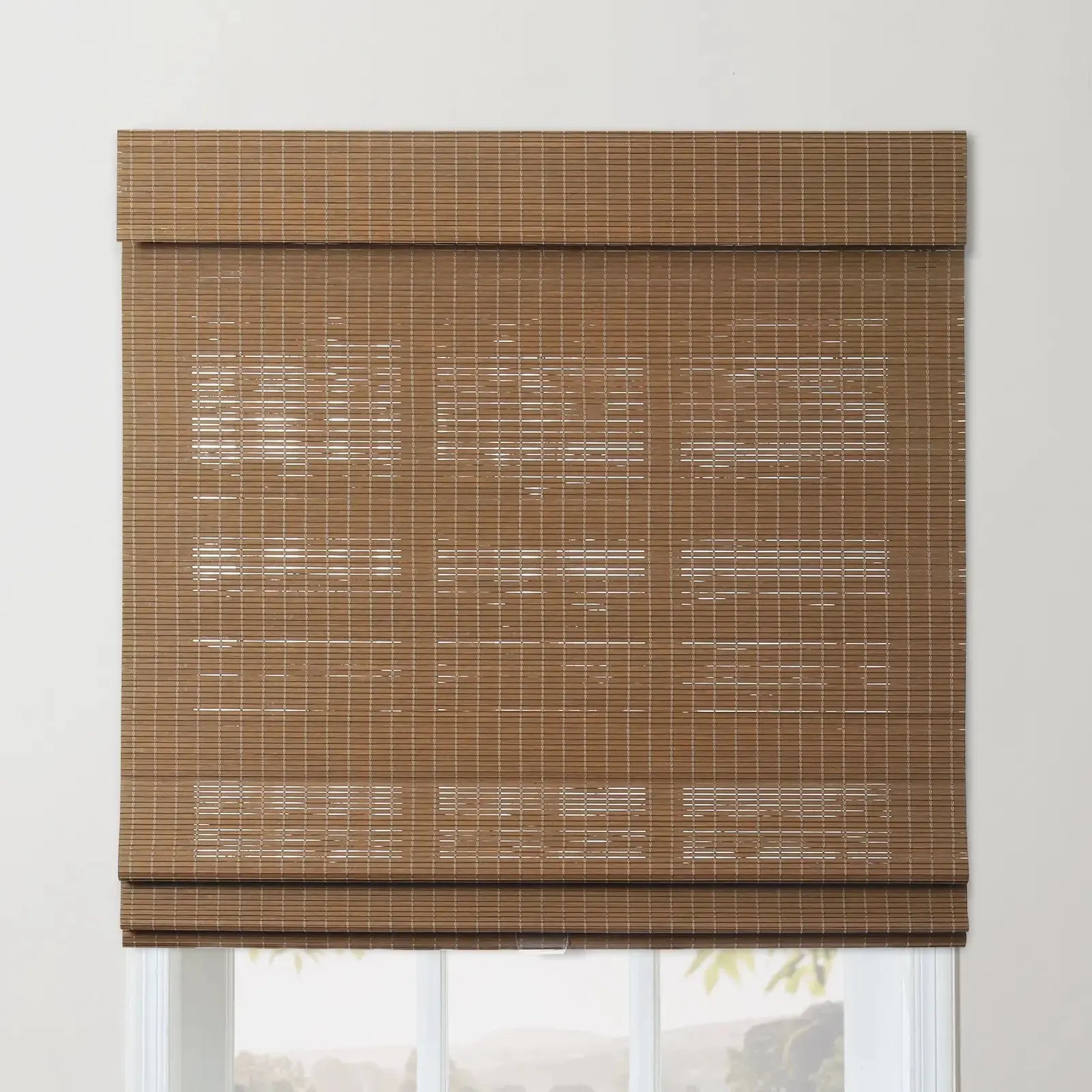 Sybil Bamboo Roman Blind Cordless TWOPAGES CURTAINS