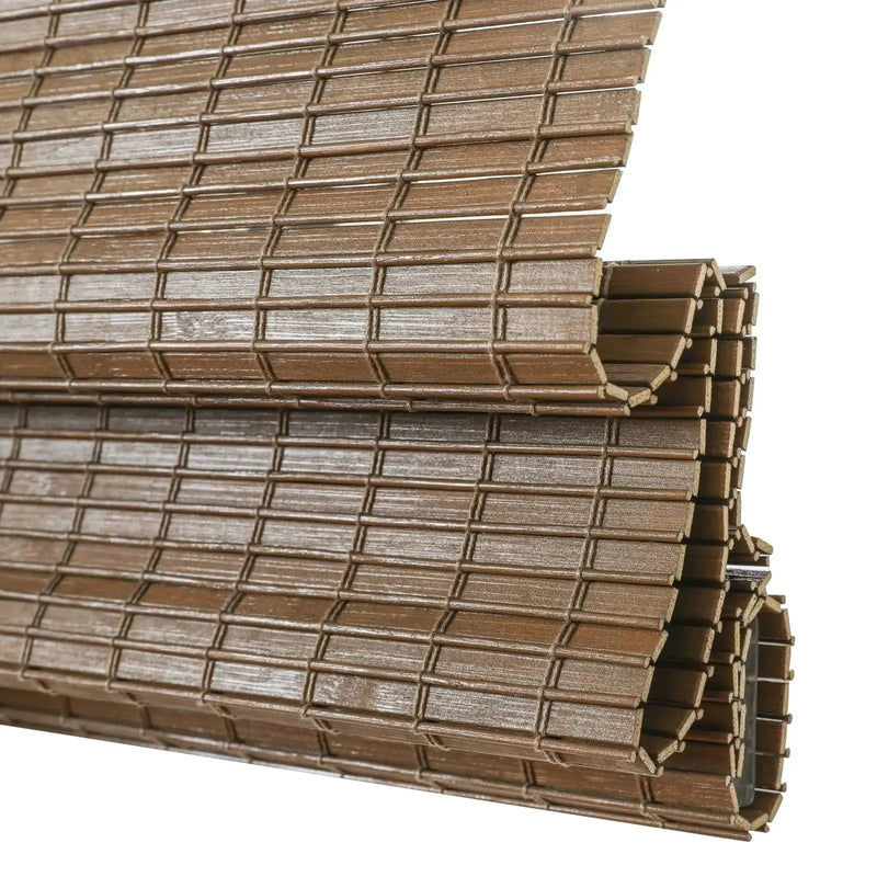 Sybil Bamboo Roman Blind - Almond TWOPAGES CURTAINS