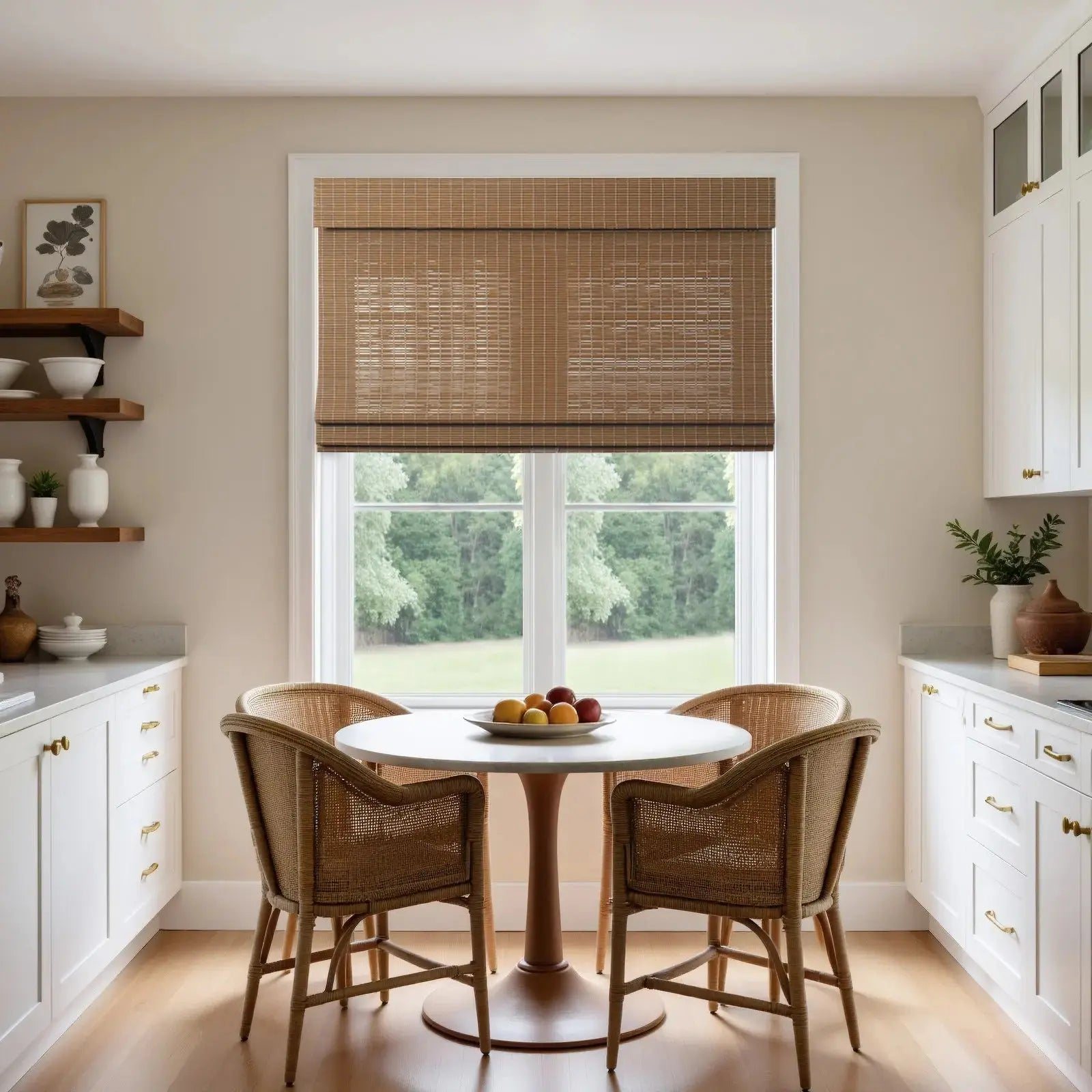 Sybil Bamboo Roman Blind Cordless?-TWOPAGES CURTAINS