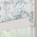 Holly Botanical Boho No-Drill Flat Fold Roman Blind Cordless