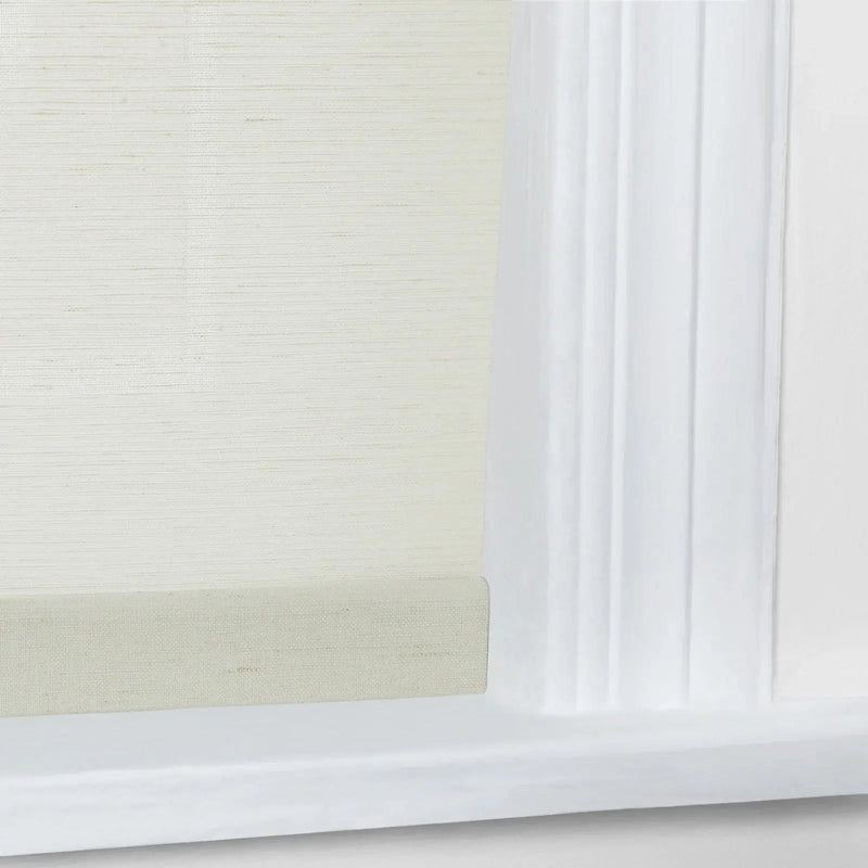 Rae Natural Jute Woven Wood Roller Blinds Cordless-?-TWOPAGES