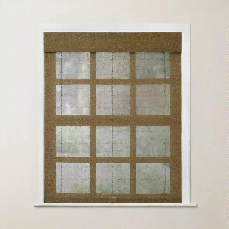 Rae Motorized Window Blinds Bamboo Woven - Series P?-TWOPAGES CURTAINS