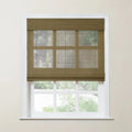 Rae Natural Ramie Bamboo Woven Blinds - Series P-?Apricot P19-TWOPAGES CURTAINS