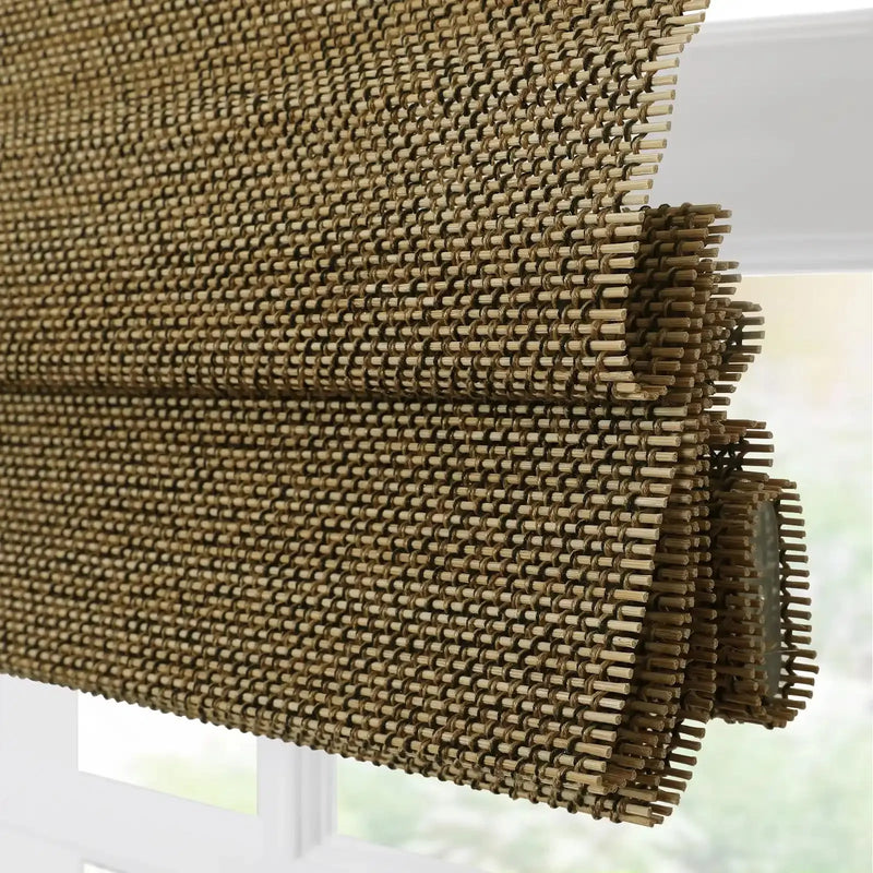 Rae Natural Ramie Bamboo Woven Blinds - Series P-?-TWOPAGES CURTAINS